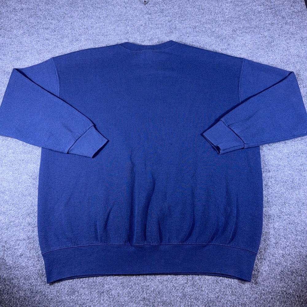 Fruit of the Loom Grandpa Sweatshirt Navy Blue Embroidered Graphic XXL - Picture 2 of 9